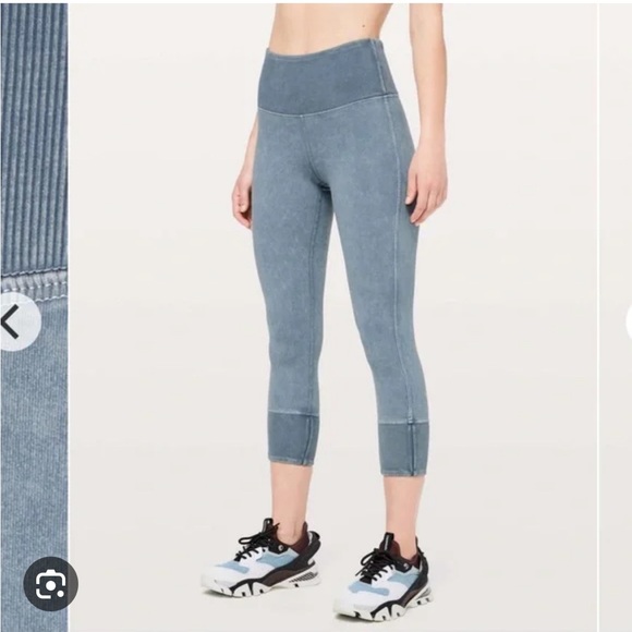 Lululemon Wunder Under Ribbed Legging - Picture 1 of 6